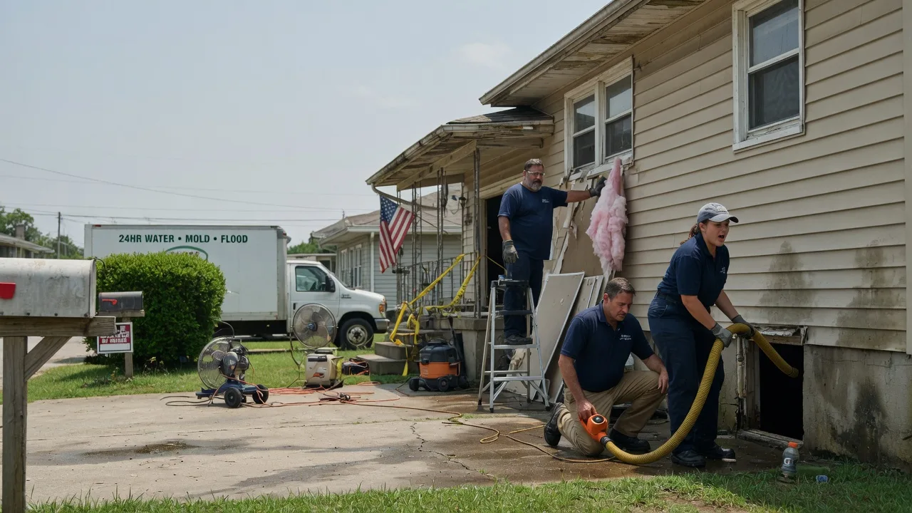Water Damage Repair in Saint Paul, KS near me